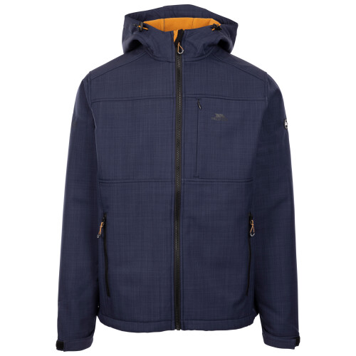 Trespass (L, Navy Marl) Trespass Men's Softshell Jacket - Piber
