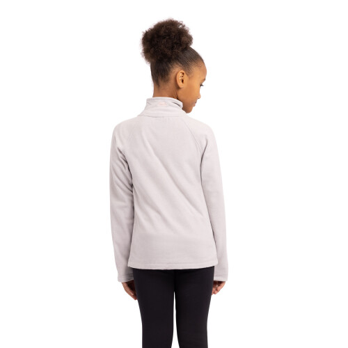 Trespass (5/6, Pale Grey) Trespass Girls 1/2 Zip Jumper Pullover - Meadows 2