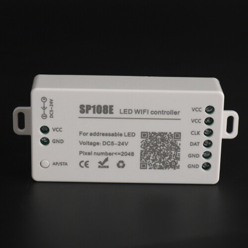 3X SP108E LED Wifi Magic Controller WS2812B WS2813 Etc LED Strip Module Light  APP Wireless Control