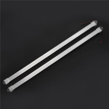 8 Pcs Aluminum Alloy Rigid LED Strip Rod Light Waterproof 12V 50CM Warm White