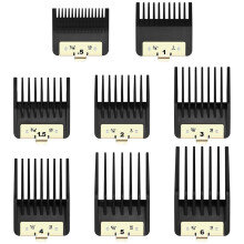 8 Premium Clipper Guards for BaBylissPRO Barberology FX870,FX890,FX825 and FX673 Clippers, for  Clipper Guards