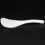 Kitchen Dotted White Plastic Flat Rice Scoop Paddle Meal Spoon 9