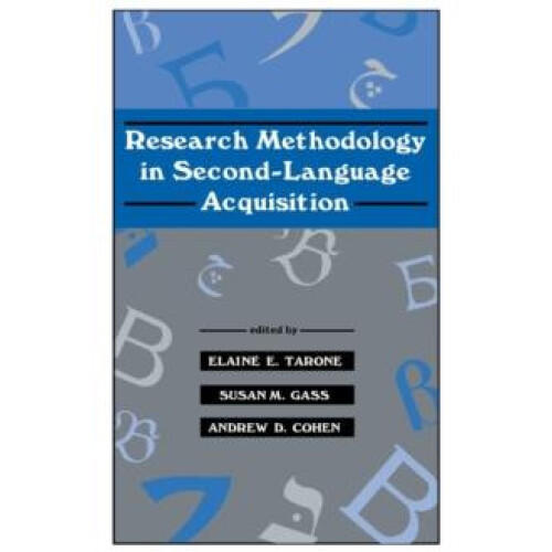 Research Methodology in SecondLanguage Acquisition Paperback Book