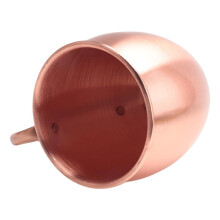 530ML Pure Copper Mug Moscow Mule Mug Drum Cup Cocktail Cup Pure Copper Mug Restaurant Bar Cold Drink Cup, B