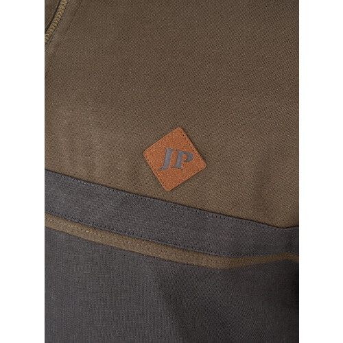 JACK PYKE Jack Pyke Men’s Half Zip Contrast Sweatshirt Green Large 1