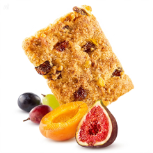 Biscotti ai Cereali con Frutta – Uva, Fichi e Albicocche – Ricchi di Fibre e Proteine, Croccanti e Friabili – Perfetti per Colazio