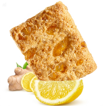 Biscotti ai Cereali con Limone e Zenzero – Croccanti e Speziati con Zenzero Candito 8,5%, Scorze di Limone Candite e Farine Pregia