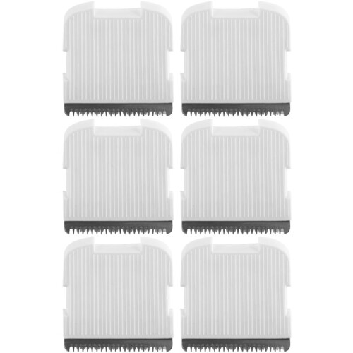 6X Replacement Hair Clipper Blade for ENCHEN Boost  Ceramic Cutter  White
