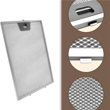 6 Filtres à Graisse pour Hotte de Cuisinière WB02X24871 pour GE JVW5361SJSS JVW5361EJ1ES JVW5361EJES, Filtre à Graisse en Aluminium.