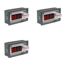 3X Digital Display Potentiometer Variable Resistor 10k Ω Resistance Signal Simulator for Speed Controller Inverter