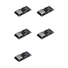 5 Stuks PD/QC/AFC/PPS/FCP Type-C Decoy Board USB-C Boost Module Type-C Trigger Polling Detector Power Snellaadbord