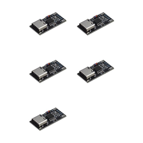 5 Stuks PD/QC/AFC/PPS/FCP Type-C Decoy Board USB-C Boost Module Type-C Trigger Polling Detector Power Snellaadbord