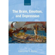 The Brain Emotion and Depression by Edmund T. Rolls Hardcover Book