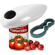 Electric Can Opener for Seniors with Arthritis, Weak Hands, Chefs - Smooth Edge Automatic Restaurant Can Openers