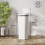 50L Stainless Steel Sensor Bin - White 5