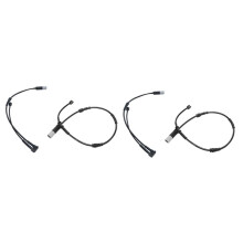 4x Front + Rear Brake Pad Wear Sensor for - F54 F55 F56 Cooper 34356865611 + 34356865612
