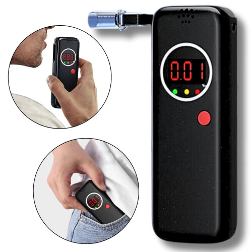 AD6000 Car Alcohol Tester Electronic Breathalyzer 1