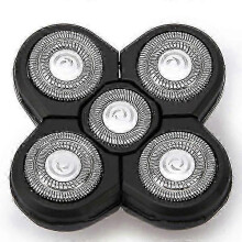 Lot de 5 têtes de rasoir de rechange compatibles avec les rasoirs Remington série XR, notamment les modèles XR1600, XR7000, RX5 et