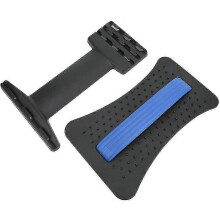 Spinal Lumbar Support Lumbar Disc Herniation Back Massage Stretching Massager-Blue