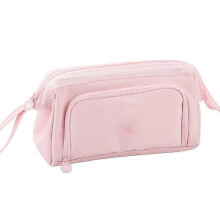 Canvas Handheld Pen Bag, Unique Design with Large Space for 80-100 Pens or Pencils, Dust-Proof and Easy to Wash for Everyday Use
