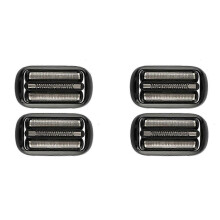 Lot de 4 têtes de rechange série 5/6 53B pour rasoir électrique à grille Braun 5020Cs 5018S 5035S 5049Cs 5050Cs 6020S 6040Cs