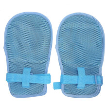 paar fixatiehandschoenen, ademend, verstelbaar, voor patiëntveiligheid, vingervaste handschoenen, one size fits all.