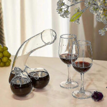 Carafe à whisky en verre, cadeau d'anniversaire pour homme, idéale pour une fête autour de l'alcool.
