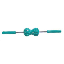 Rodillo de masaje magnético multifuncional para aliviar la tensión muscular en la columna vertebral y la zona cervical.