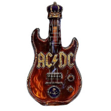 Carafe à whisky 300 ml en forme de guitare électrique – Accessoire de bar original et créatif, idéal pour les fans de rock, à off