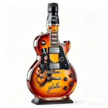 Nouvelle décoration : bouteille de whisky, guitare, modèle de bouteille de vin rouge, bouteille de whisky