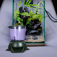 Automatic Fish Feeder Large Capacity Powered Pond Dispenser Green Timing Aquarium Pellet Food 99 Days Pet Supplies