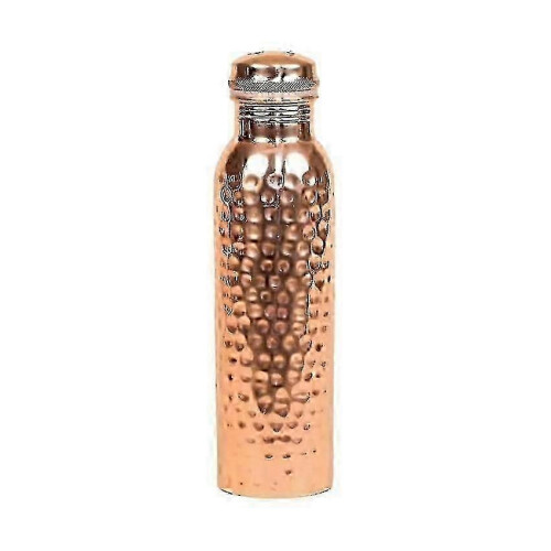 χάλκινο μπουκάλι (950 ml), σφυρήλατο χάλκινο μπουκάλι νερού, Isha Life