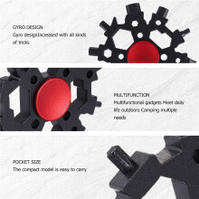 22-In-1 Snowflake Multitool Carbon Steel Snowflake Standard Multitool, Snowflake Wrench Gifts for Men B