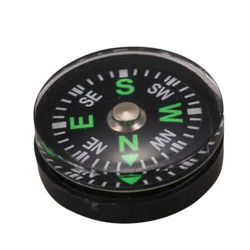 2X Oil Filled Button Compass - Ultra Compact 20mm -  SAS Survival Bushcraft