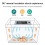 Egg Hatching DIY Incubator  Incubateur Controller Set DIY Egg Incubator with Temperature Control Chicken US Plug 1