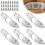 12 Pack Gable Light Clips for  H706 with Screws for  Pro Permanent Outdoor Lights 6