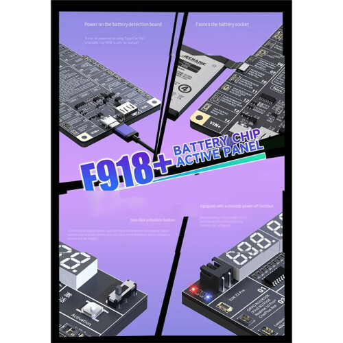 MECHANIC FX918+ Battery Activation Detection Board Fast Charging Detection Board for IPHONE6-16PM Android Repair Tool