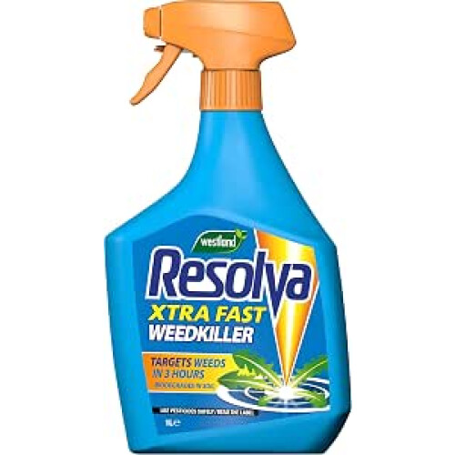 Westland Resolva Xtra Fast Weedkiller 1L RTU Ready to Use Weed Control