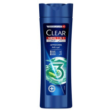 Clear 3 in 1 Shampoo For Men Active Cool 400ml