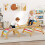 AIYAPLAY 8-in-1 Toddler Climbing Frame, Play Triangle Set, Multicolour 1