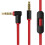 2X Replacement Remote Talk Audio Cable for  Studio, Executive, Mixer, Solo HD, Wireless(Black+Red) 3