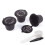 10 Reusable  Capsules Refillable Coffee Capsule Filter with  Coffee Machines with Coffee Spoon Brush 6