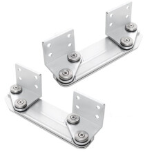 Boat Hinge Aluminum Alloy Folding Hinge Guard Plate for Yacht Boat Marine Parts
