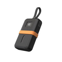 SIKAI CASE Silicone Protective Case for Zolo Power Bank (10,000mAh 30W) A1680/A1688 Drop-Proof Cover with Lanyard Slot