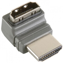 Prolongo HDMI Kulma 270 - BANDRIDGE - BVP136 - HDMI-liitinadapteri 270 - Muovattu - Harmaa