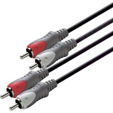 Scanpart - 1 kpl Verb. kab. 2 x RCA STK. PC 2 x RCA. 10 m valmistajalta