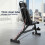 400kg Weight Bench - 6-Position Adjustable Foldable Bench with Resistance Bands, Black 3