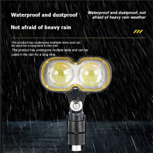 Rijverlichting Motorfiets Hoge Helderheid Dim-/Grootlicht Extra Licht Spot Extern Aangepast voor Motorfiets