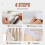 Star Pattern Blackout Curtains Double-Layer Polyester 2-Pack 2