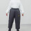 Down Pants for Kids Elastic Windproof Lightweight Warm Gray 4